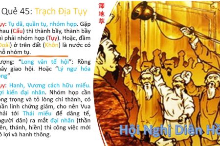 Kinh dich – Quẻ 45 – Trạch Địa Tụy (Teamwork)