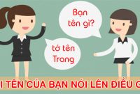 CÁCH ĐẶT TÊN CÓ ẢNH HƯỚNG ĐẾN TƯƠNG LAI CỦA CON?